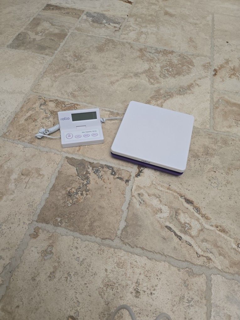 ROLLO Shipping Scale Capacity 110 Lbs Battery Excellent Condition Closed Ebay Store