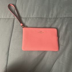 Pink Coach Wallet