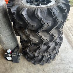 Can Am Wheels And Tires. Cryptid 30 Inch Tires And Wheels