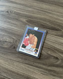 Vintage Philippine Boxer Card