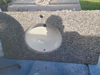 Bathroom sink whit ceramic 48inch
