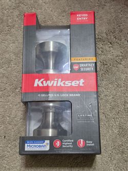 Kwikset Keyed Entry Door Knob with SmartKey