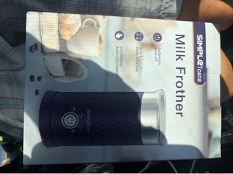 NEW SimpleTaste 4-in-1 Electric Milk Frother & Steamer