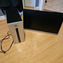HP Pavilion Desktop + Monitor