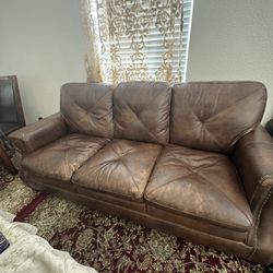 Large Brown Couch