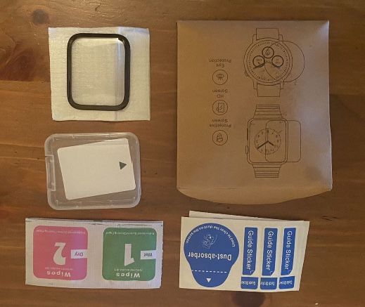 New iwatch tempered glass screen cover for 42mm-44mm