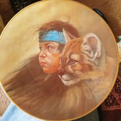 Native American Theme Plate