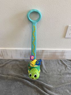 VTech Baby 2-in-1 Push & Discover Turtle, Push Along Toy