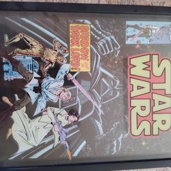 Star Wars Comic Wall 