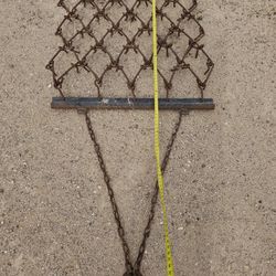 Drag Net 4 ft. x 4 ft. ATV Chain Harrow with 4 ft. Drawbar