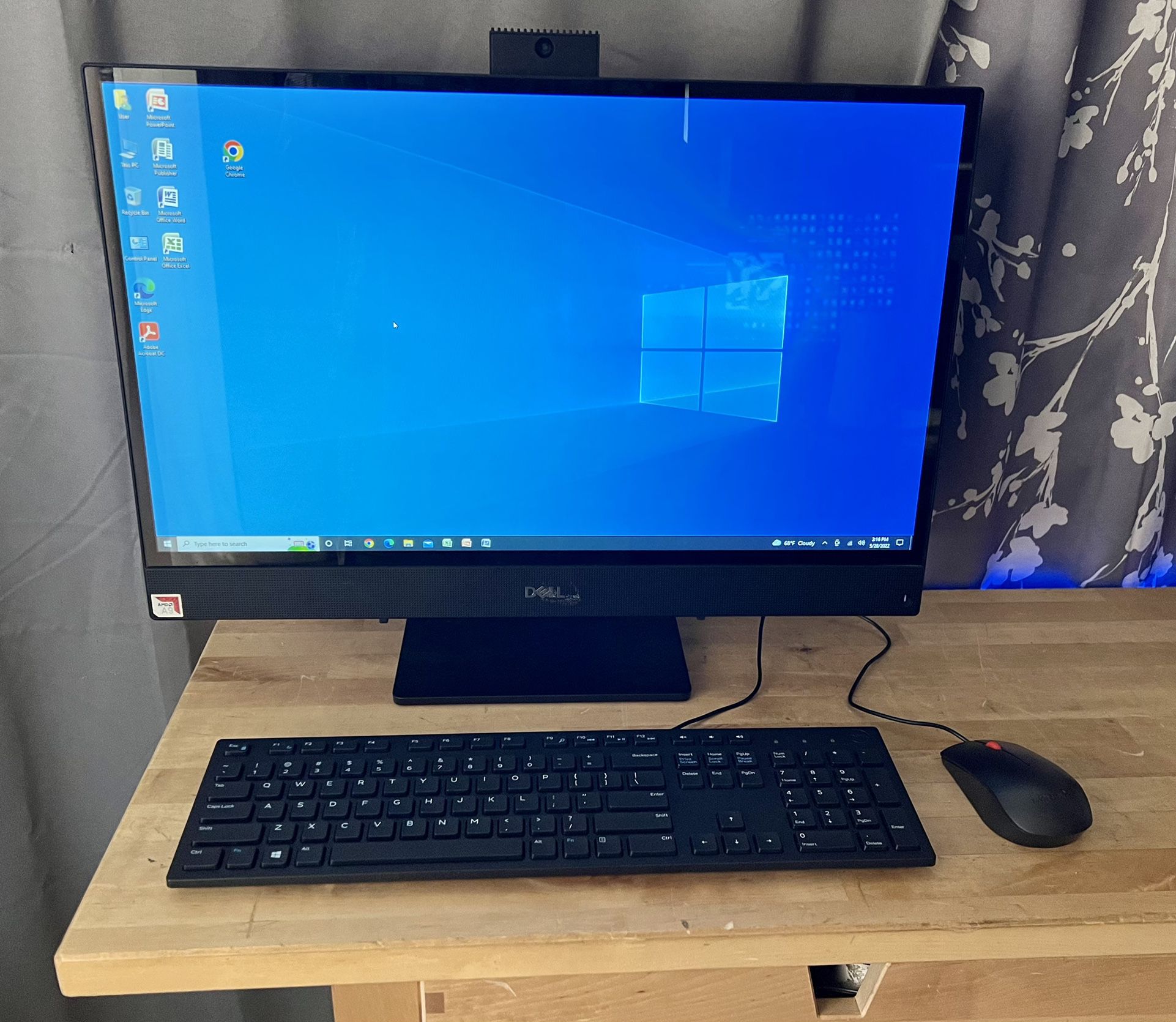 Dell Inspiron 3475 24” All-in-one Touchscreen Computer | AMD A9 | 8 GB |  256 GB SSD | Win 10 for Sale in Escondido, CA - OfferUp