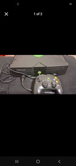 Original Xbox Console with Controller