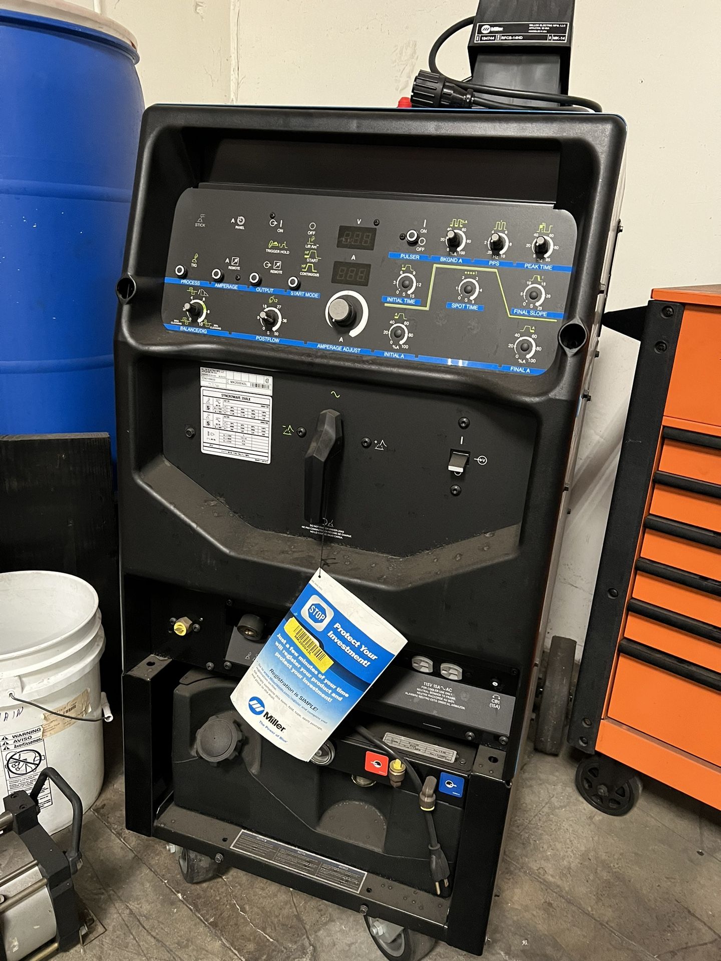 Miller Syncrowave 350 LX Tig Welder