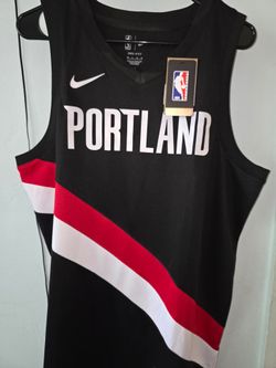 Portland Trailblazers Blank Basketball Jersey NBA Mens