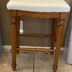 Marino walnut Backless Barstool - linón