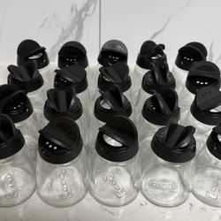 DISCONTINUED IKEA 365+ IHÄRDIG Spice Jars - Bulk Set of 20