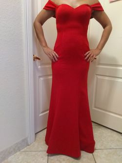 Evening Red Dress size 8