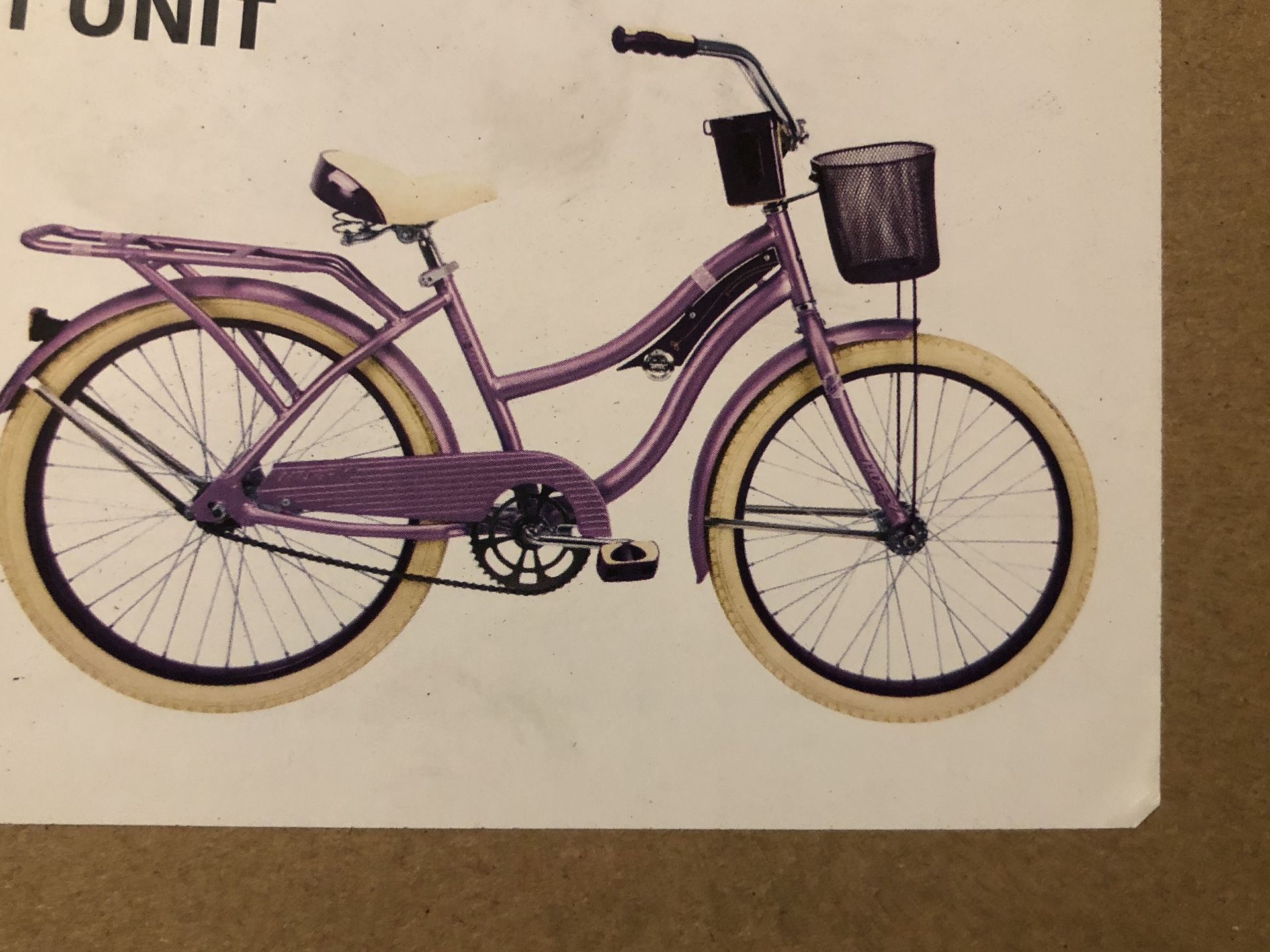 Huffy 24" Nel Lusso Girls' Cruiser Bike, PURPLE