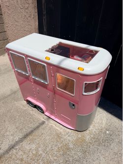 Toy Horses and Trailer
