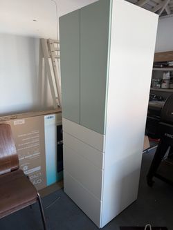 Tall Storage Cabinet with Drawers (kids wardrobe)