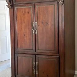 Vintage Cedar Armoire