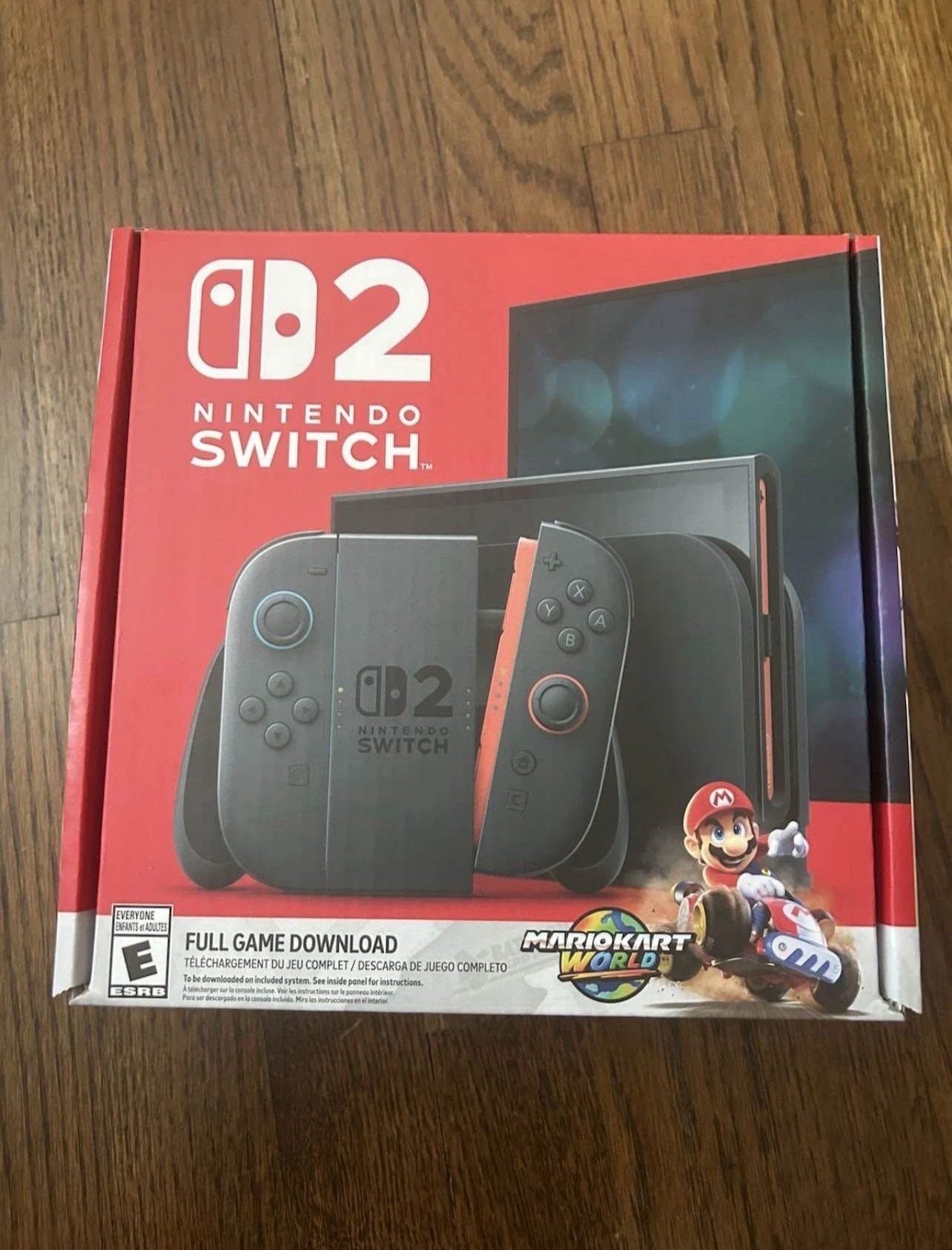 NINTENDO Switch 2 + Mario Kart World Console Bundle