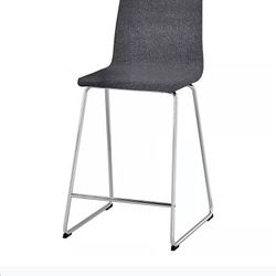 IKEA  Upholstered Counter Stools - Dark Gray