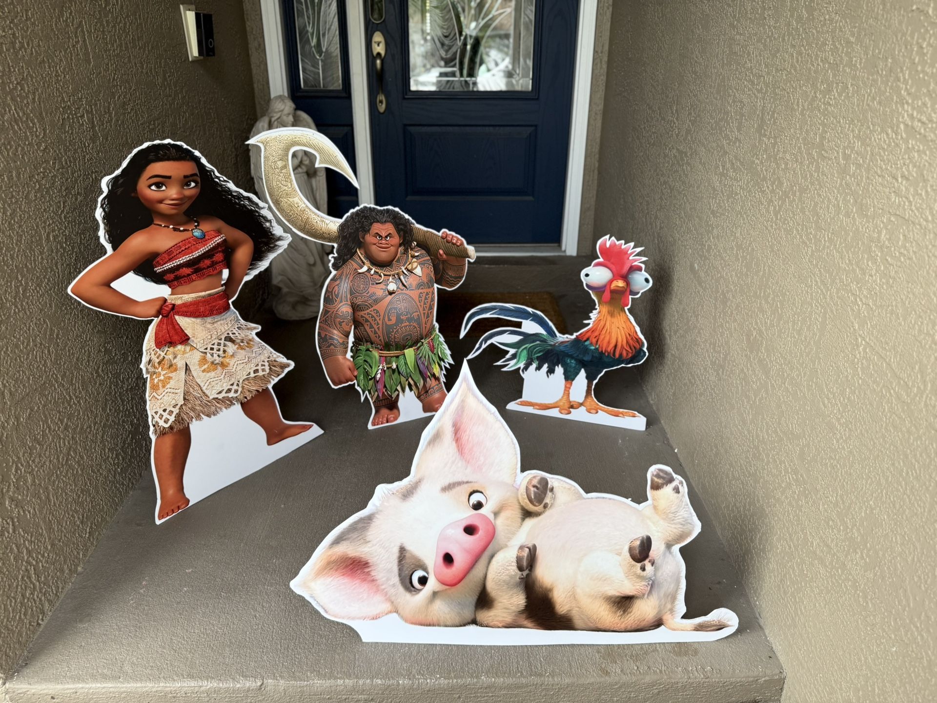 Moana Foam Board Cut Outs