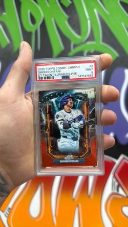 2025 Topps Cosmic Chrome Shohei Ohtani PSA 9 10/10
