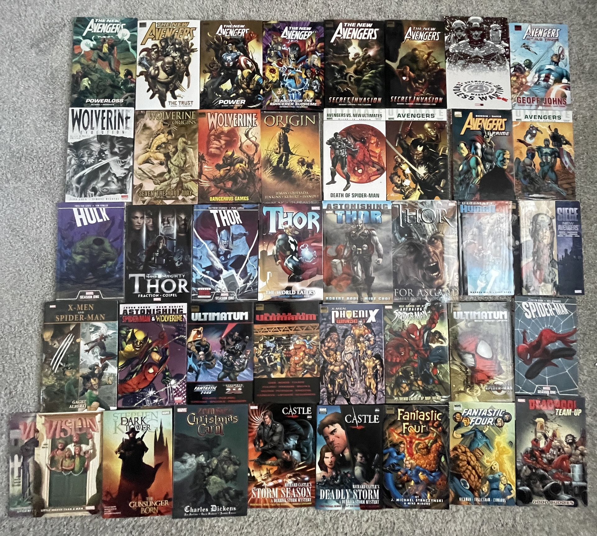 40+ Graphic Novel Lot