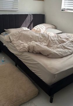Queen size bed need gone today with mattress