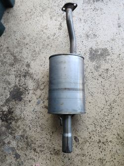 2006-2011 Honda Civic Rear Exhaust Muffler Assembly 1.8L Direct Fit Used