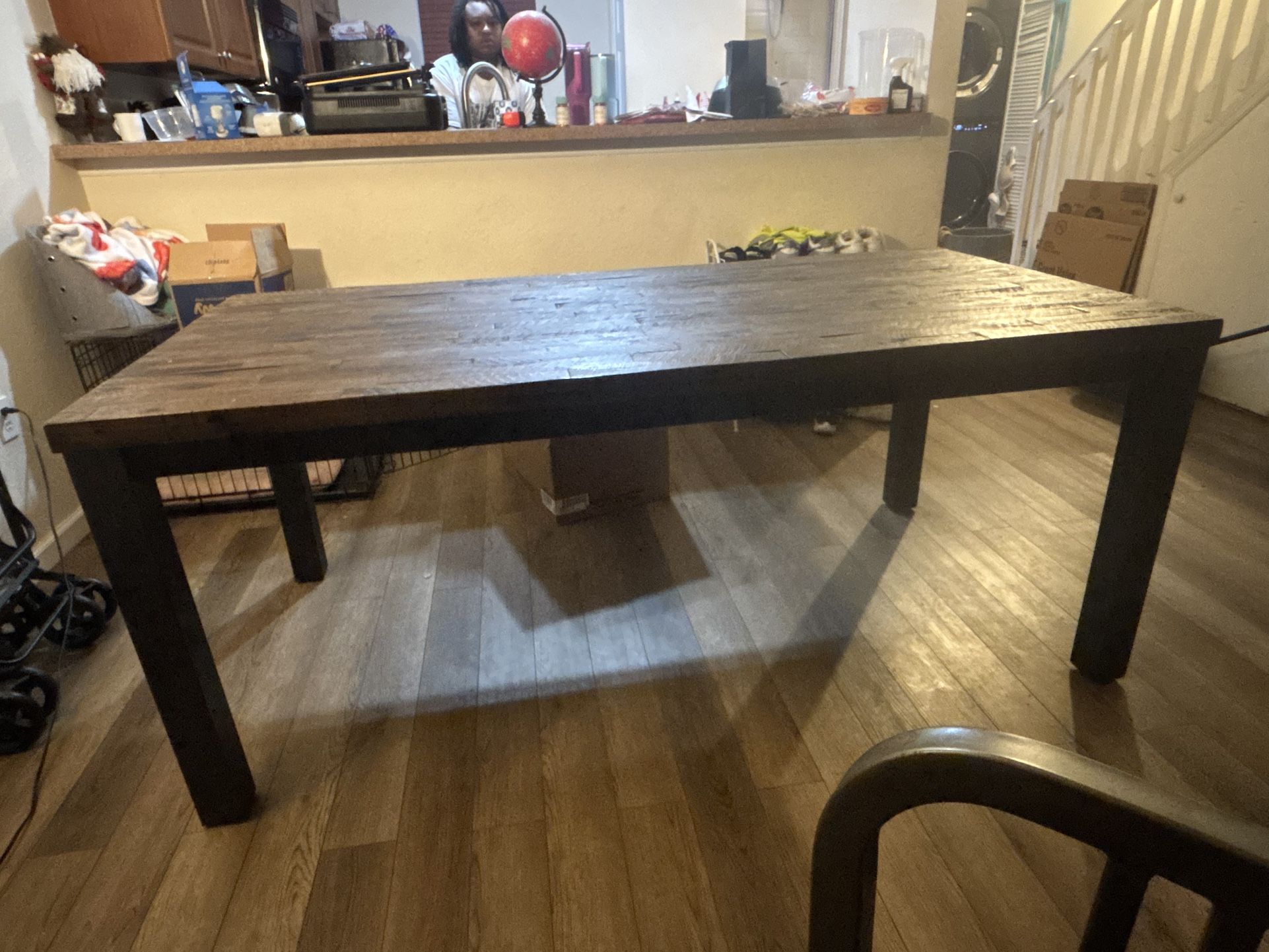 Used Wood Dining Table