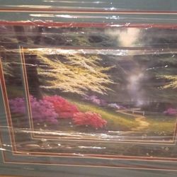 Gorgeous Painting 36x40 In New York Dogwood Trail A N T A N A C C I C C O