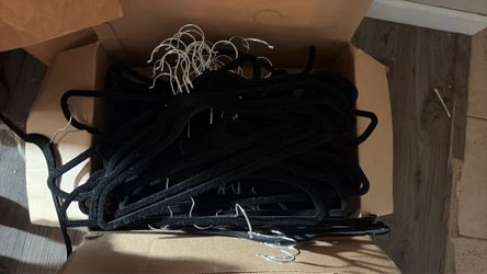 Black Velvet Hangers
