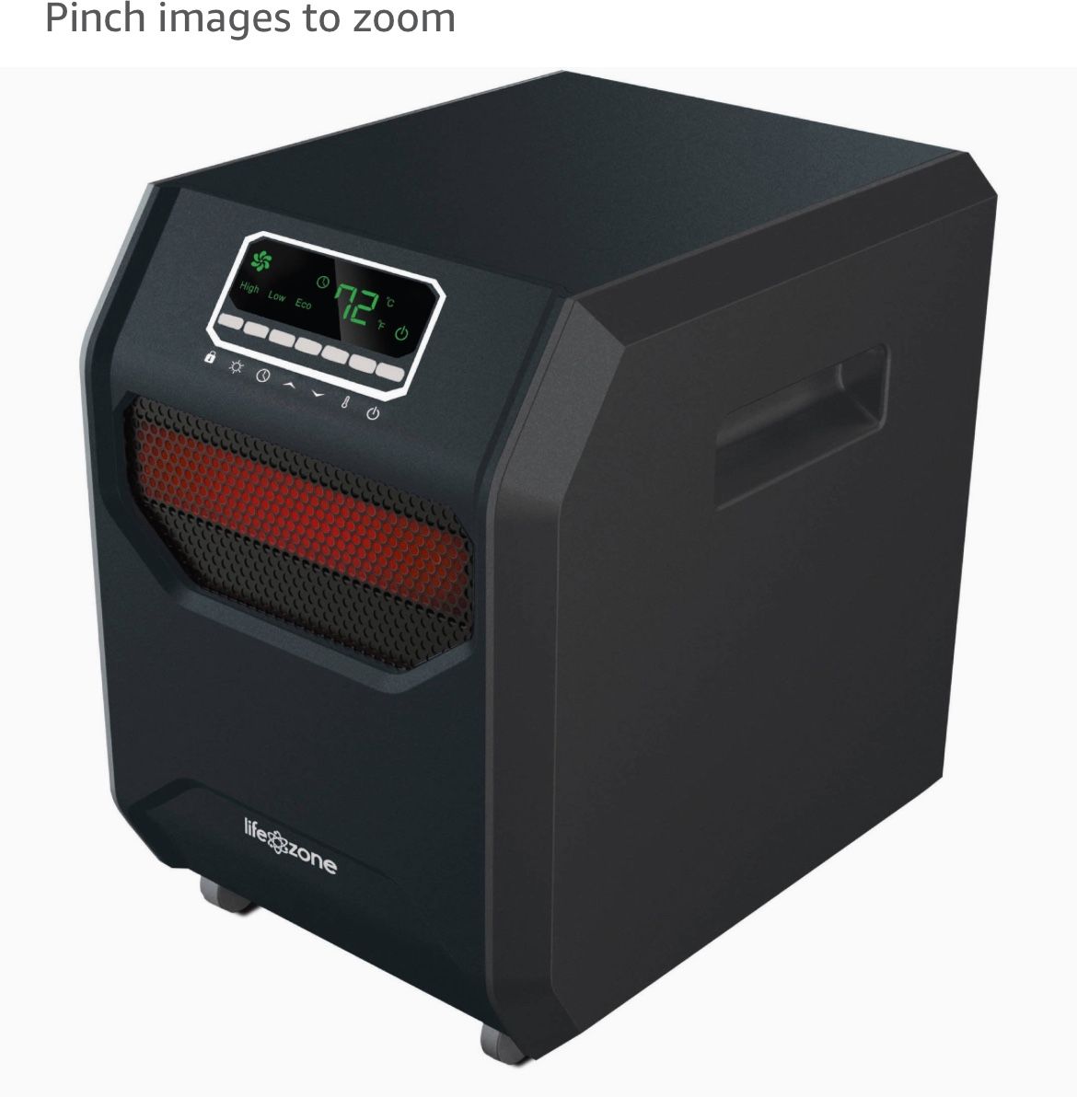 LifeSmart LifeZone 6 Element Infrared Heater ZCHT1001US