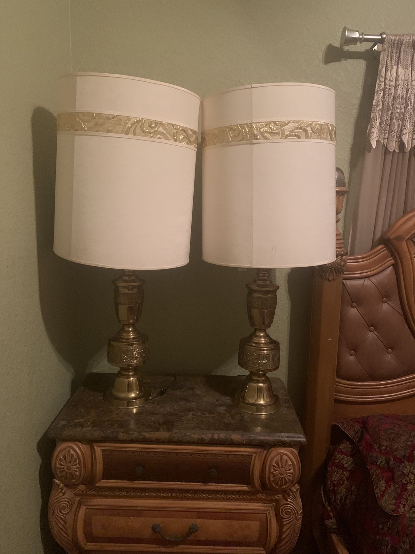 Antique 2 Lamps 