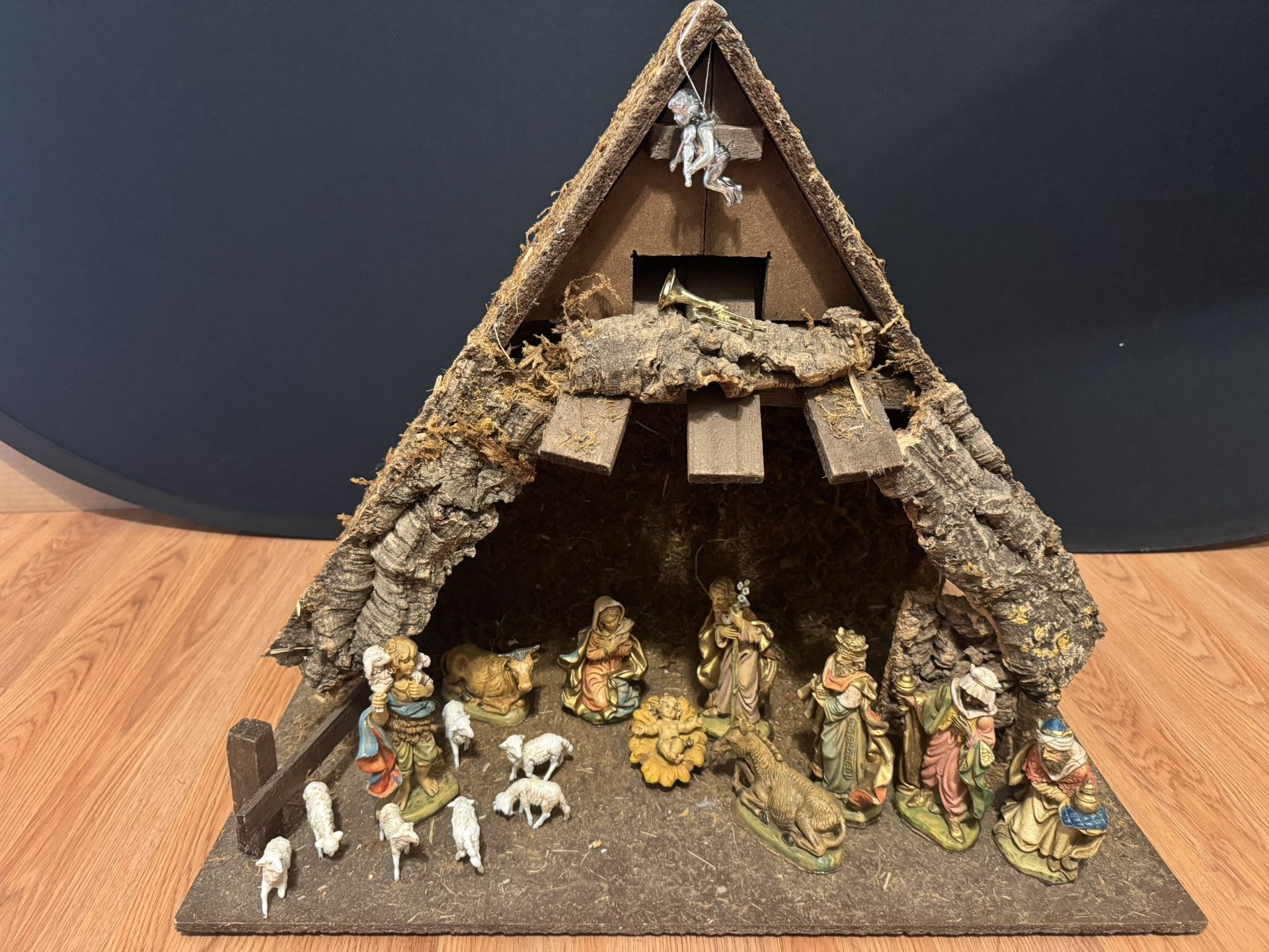 Nativity With Figurines