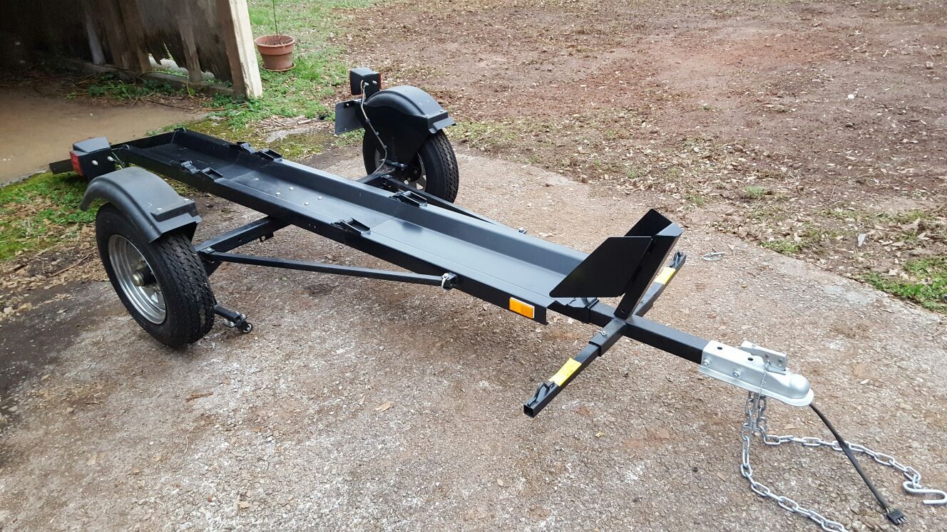 2012 Towblazer Single Rail Motorcycle Trailer