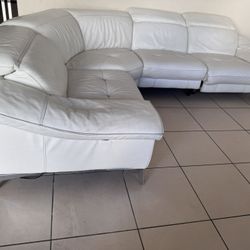 Leather Sectional - sofa De Cuero