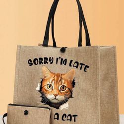 Cat 🐱 Bag & Wallet Set $12