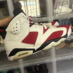 Air Jordan 6 Carmines Size 8.5