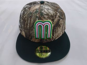 Mexico WBC New Era 59Fifty Fitted Hat 7 1/4 - Real Tree