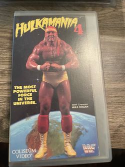 WWF Hulkamania 4 VHS Pro Wrestling
