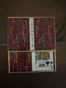 Vintage Canasta Playing Cards