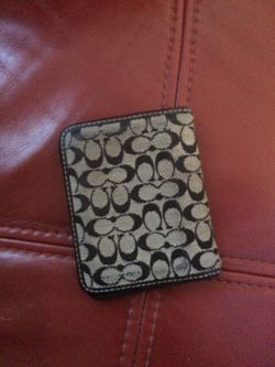 Men's Coach Card Case