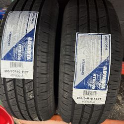 New Tires 265/70/16