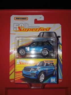 Matchbox Superfast 50th Anniversary 18 Range Rover