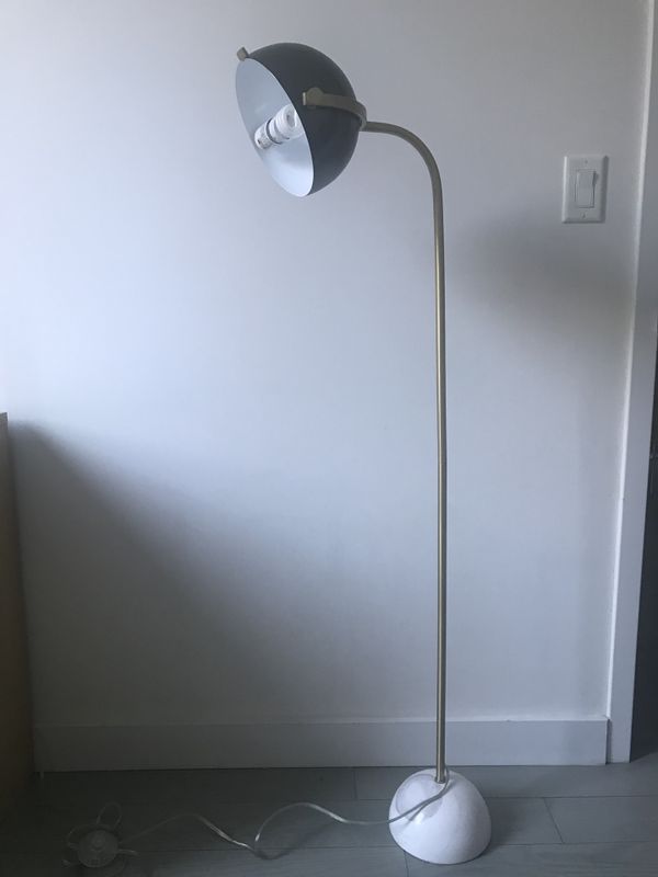 Clint Floor Lamp Antique Bronze Marble Design Ideas