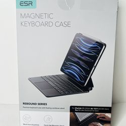ESR iPad Air 11 inch Case with Keyboard (M3/M2, 2025/2024), iPad Pro 11 